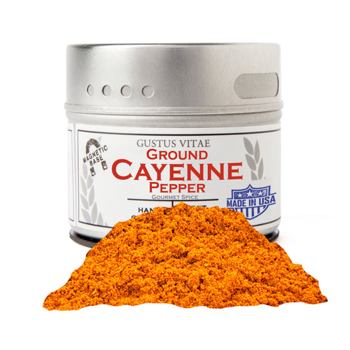 Ground Cayenne Pepper Gourmet Seasonings Gustus Vitae