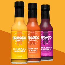 Load image into Gallery viewer, 3-PACK HOT SAUCE SET
