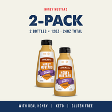 Load image into Gallery viewer, True Made Foods Honey Mustard 2-Pack
