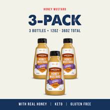 Load image into Gallery viewer, True Made Foods Honey Mustard 3-Pack

