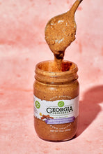 Load image into Gallery viewer, Georgia Grinders Cinnamon Vanilla Pecan-Peanut Butter Jar - 12 oz
