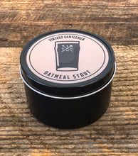 Load image into Gallery viewer, Vintage Gentlemen “Oatmeal Stout” Soy Candle
