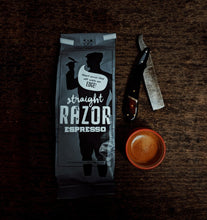 Load image into Gallery viewer, Vintage Gentlemen “Straight Razor” Espresso Bean Coffee
