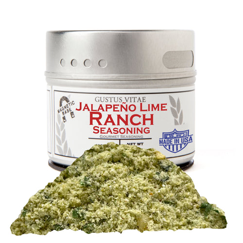 Jalapeño Lime Ranch Seasoning Gourmet Seasonings Gustus Vitae