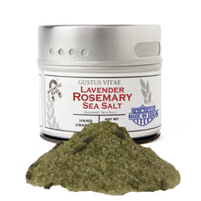 Load image into Gallery viewer, Lavender Rosemary Sea Salt Gourmet Salts Gustus Vitae
