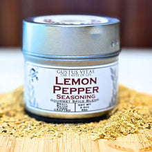 Load image into Gallery viewer, Lemon Pepper Seasoning Gourmet Seasonings Gustus Vitae
