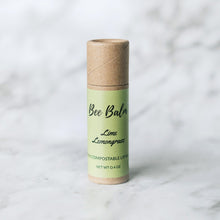 Load image into Gallery viewer, Bee Balm Lime Lemongrass Lip Balm
