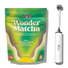 Load image into Gallery viewer, Wonder Matcha + Whisk Bundle (Save 15%) by Pow
