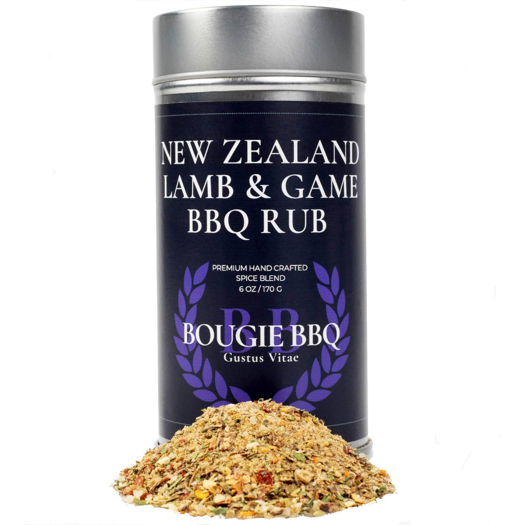 Gustus Vitae New Zealand Lamb & Game BBQ Rub - 4 Jars case