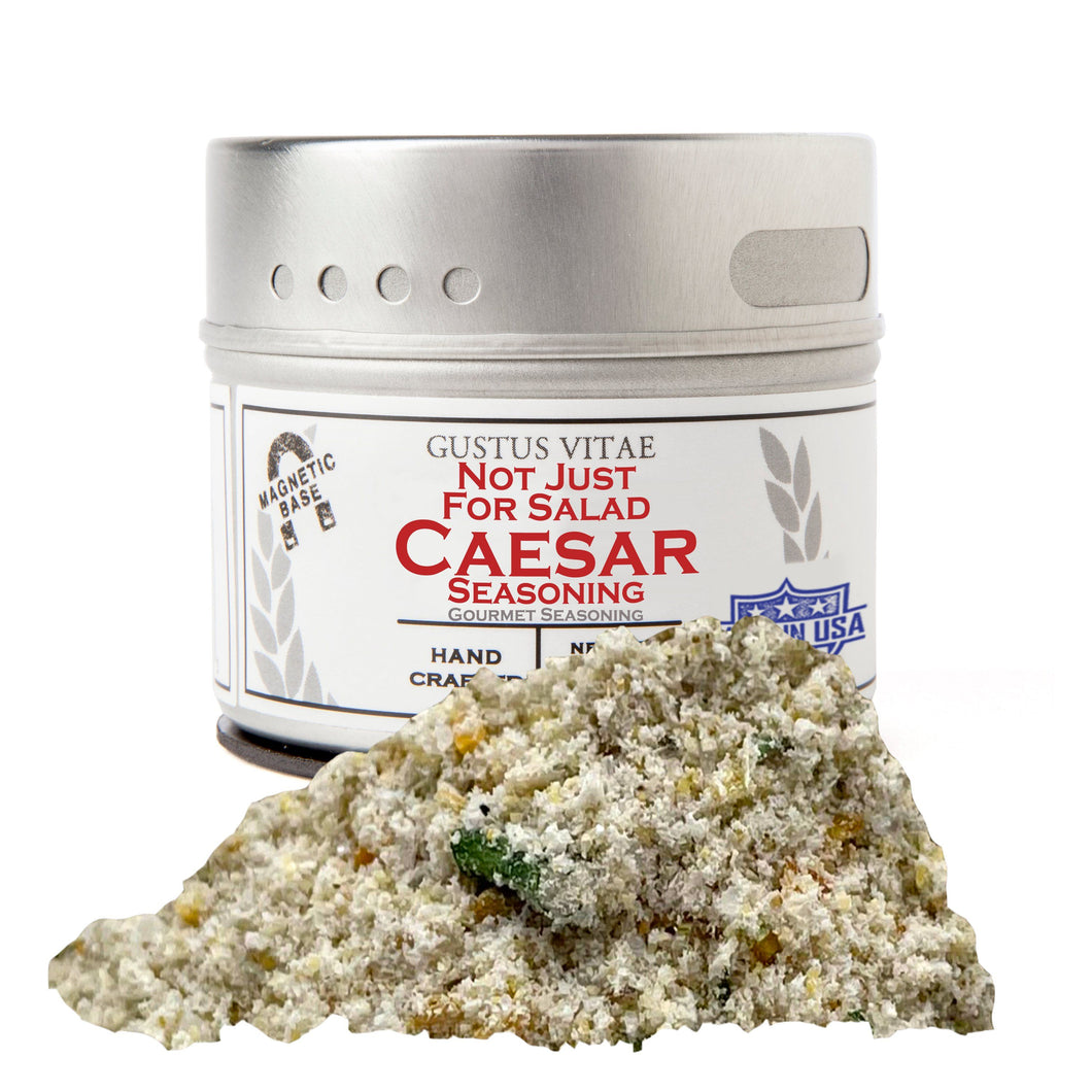 Not Just For Salad Caesar Seasoning Gourmet Seasonings Gustus Vitae