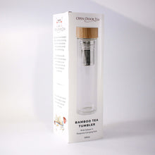 Load image into Gallery viewer, Open Door Tea Bamboo Tea Tumbler

