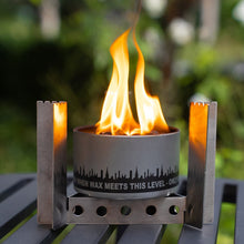 Load image into Gallery viewer, City Bonfires Portable Camp Stove / Stand Combo
