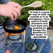 Load image into Gallery viewer, City Bonfires Portable Camp Stove / Stand Combo
