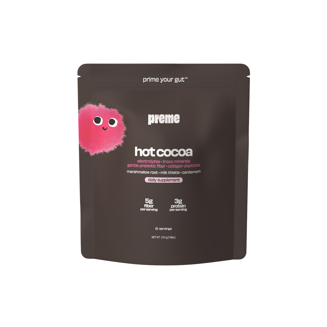 Preme Instant Hot Cocoa bag