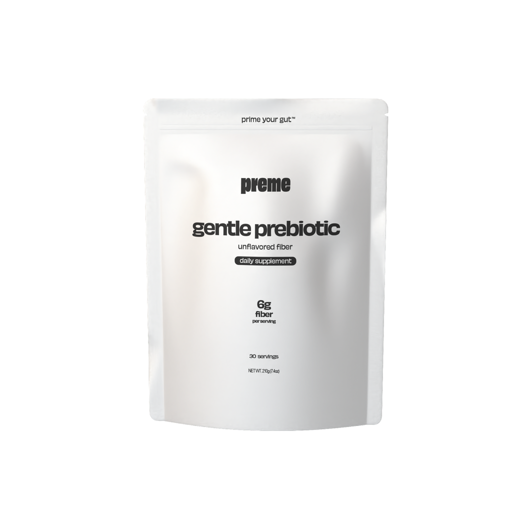 Preme Gentle Prebiotic Fiber bag