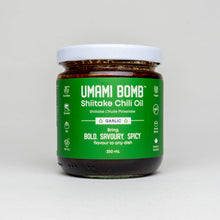 Load image into Gallery viewer, Vuvami Umami Bomb Shiitake Chili Oil Jar - Roasted Garlic
