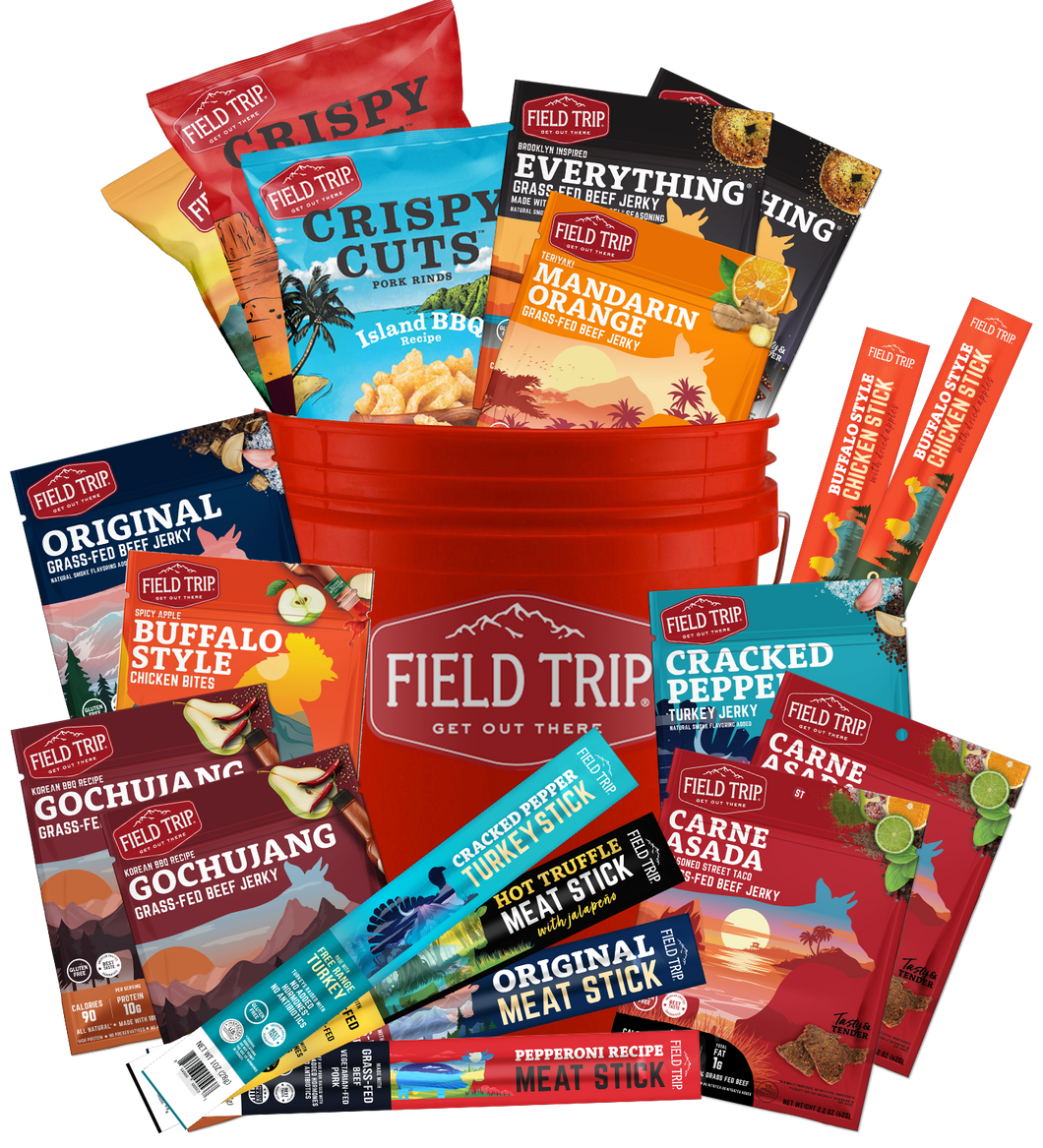 Field Trip Bucket of Meat Snacks
