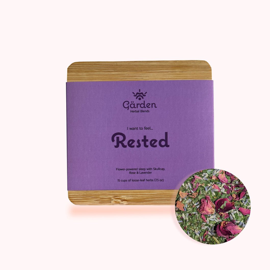 Garden Based Rested - Herbal Tea Jar