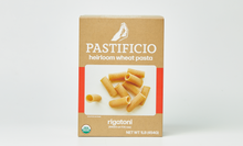 Load image into Gallery viewer, Pastificio Boulder RIGATONI Heritage Ancient Wheat Pasta Box - 6 boxes x 16 oz case
