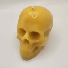 Load image into Gallery viewer, Skull Beeswax Candle – 7.0 oz
