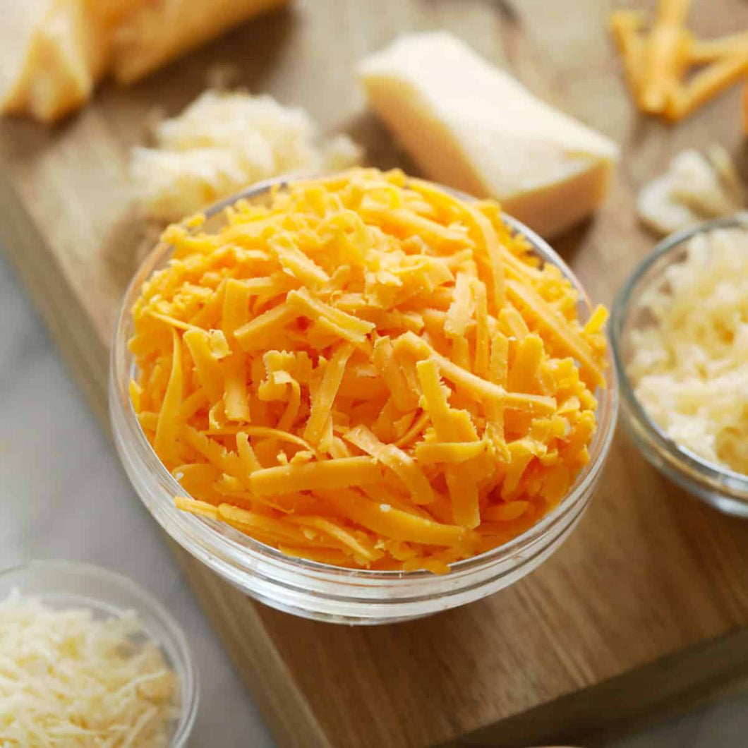 Keystone Cheese Feather Shredded Cheddar - Sharp