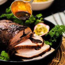 Load image into Gallery viewer, Glazed Pork Roast with Zenú-Spiced Fruit Salsa
