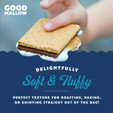 Load image into Gallery viewer, Good Mallow Vegan Marshmallows Bag - Raspberry, Kosher, Dairy Free &amp; Gluten Free - 8 oz bag

