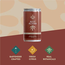 Load image into Gallery viewer, Root Elixirs Sparkling Spiced Apple Premium Cocktail Mixer *Limited-edition - 24 Cans (7.5 oz)
