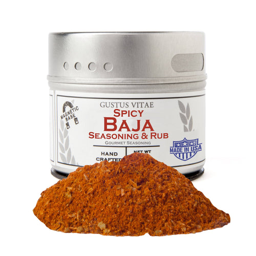 Spicy Baja Seasoning Gourmet Seasonings Gustus Vitae