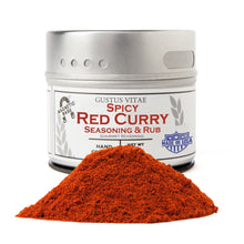 Load image into Gallery viewer, Spicy Red Curry Seasoning Gourmet Seasonings Gustus Vitae
