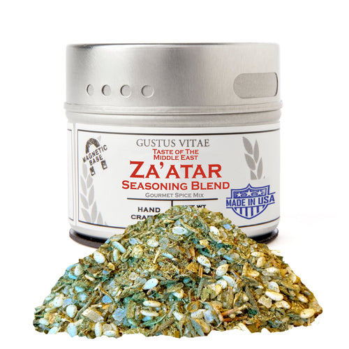 Taste of the Middle East: Za'atar Seasoning Blend Gourmet Seasonings Gustus Vitae