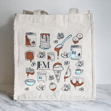 Load image into Gallery viewer, JEM Organics Eco-Friendly Canvas Tote Bag
