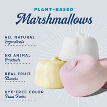 Load image into Gallery viewer, Good Mallow Vegan Marshmallows Bag - Raspberry, Kosher, Dairy Free &amp; Gluten Free - 8 oz bag
