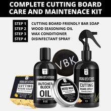 Load image into Gallery viewer, Virginia Boys Kitchens Complete Care Kit for Wood Cutting Boards
