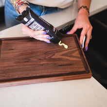 Load image into Gallery viewer, Virginia Boys Kitchens Cutting board cream for wooden butcher blocks and cutting boards
