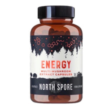 Load image into Gallery viewer, North Spore Organic ‘Energy’ Multi-Mushroom Capsules
