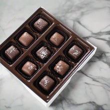 Load image into Gallery viewer, Chocolate Sea Salted Caramels Gift Box
