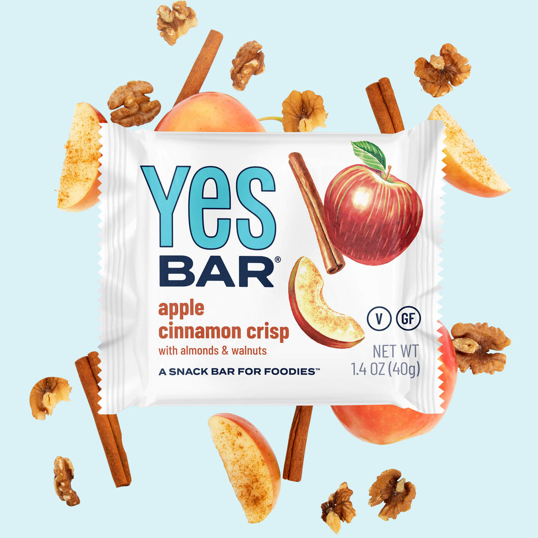 YES BAR® Apple Cinnamon Crisp Pack - 6 Packs