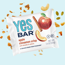 Load image into Gallery viewer, YES BAR® Apple Cinnamon Crisp Pack - 6 Packs
