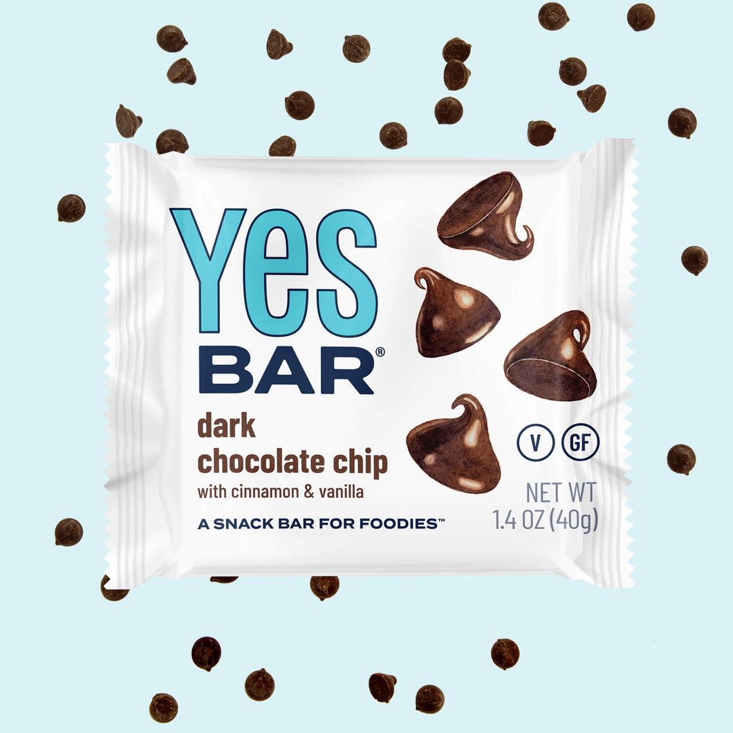 YES BAR® Dark Chocolate Chip Pack - 6 Packs