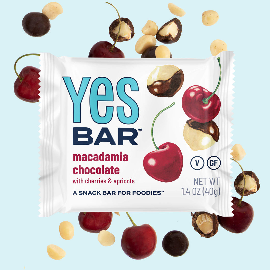 YES BAR® Macadamia Chocolate Pack - 6 Packs