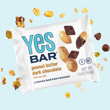 Load image into Gallery viewer, YES BAR® Peanut Butter Dark Chocolate Pack - 6 Packs
