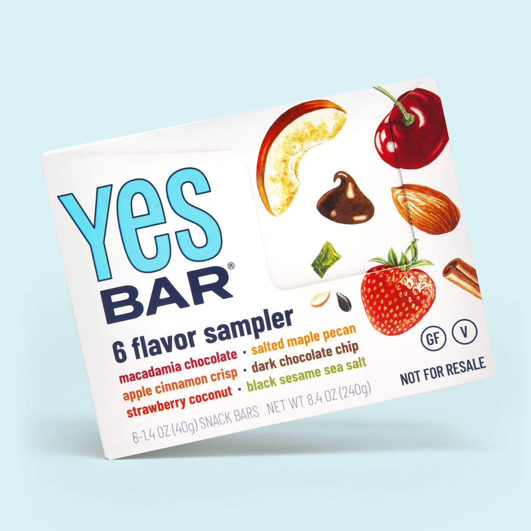 YES BAR® Variety Pack - 6 Bars