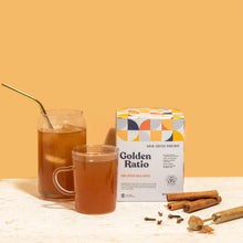 Load image into Gallery viewer, Chai Spiced Gold Coffee Pouches
