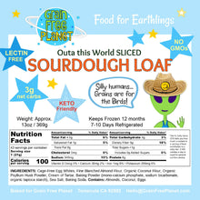Load image into Gallery viewer, Grain Free Planet Keto Sliced Sourdough Loaf Case
