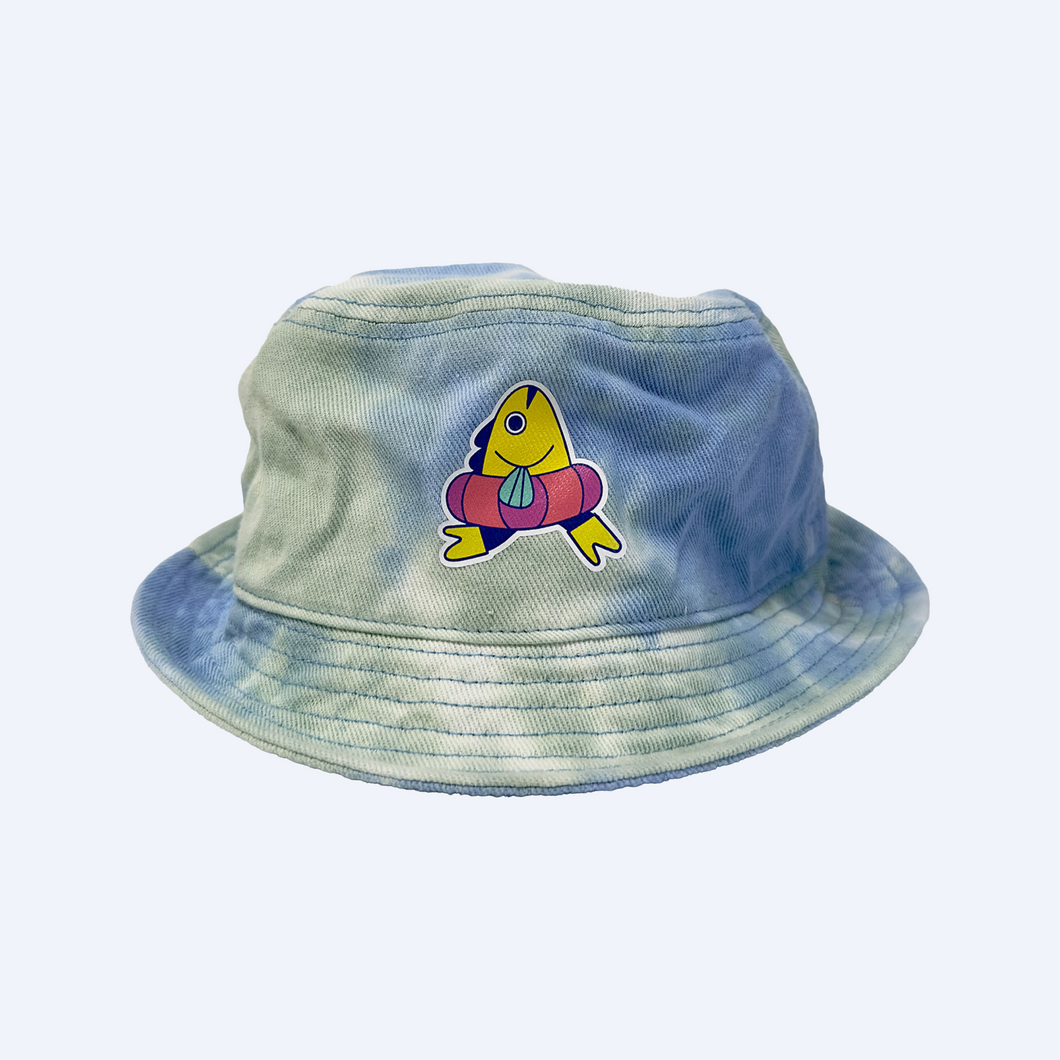 Tiny Fish Co Tie-Dye Fishing Hat