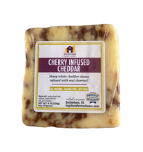 Load image into Gallery viewer, Keystone Cheese Cherry Infused Cheddar - 5 lb.
