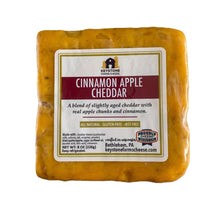 Load image into Gallery viewer, Keystone Cheese Cinnamon Apple Cheddar - 5 lb.
