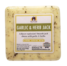 Load image into Gallery viewer, Keystone Cheese Garlic &amp; Herb Jack - 5 lb.
