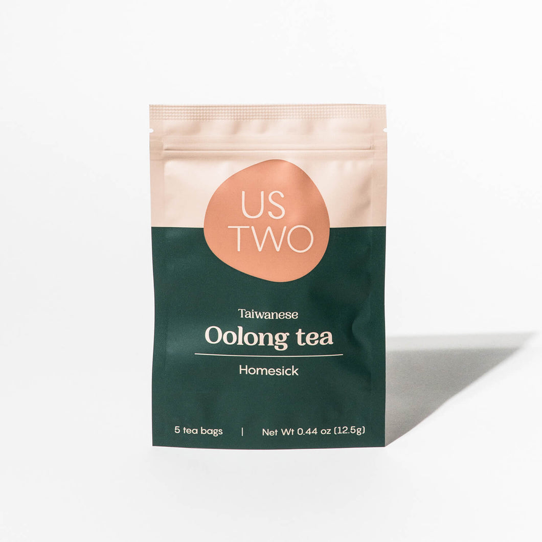 Us Two Tea Homesick: Oolong Tea - 50 Pouches